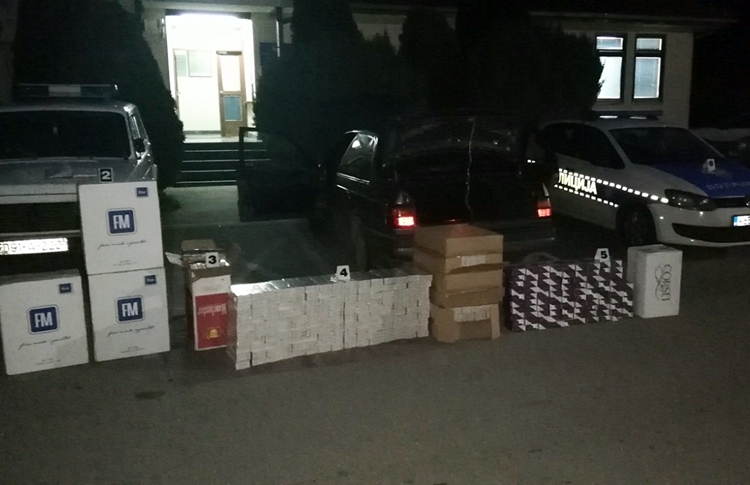 Билећанин „пао“ са око 6.500 кутија цигарета