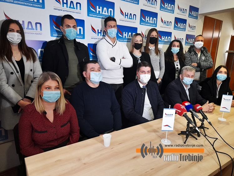 НДП: Велики успјех повратак у Скупштину града Требиња