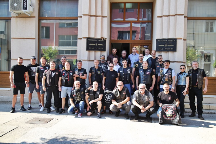 Бајкери на пријему код градоначелника - Требиње и „ТНТ“ одлични домаћини