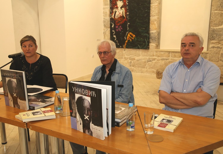 Trebinjskoj publici predstavljena monografija akademskog slikara Milivoja Unkovića