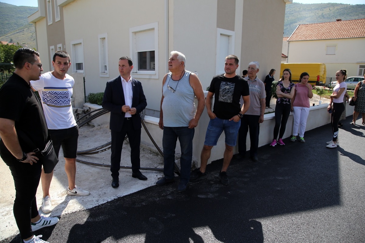 Реконструисана улица Тома Галеба у насељу Растоци