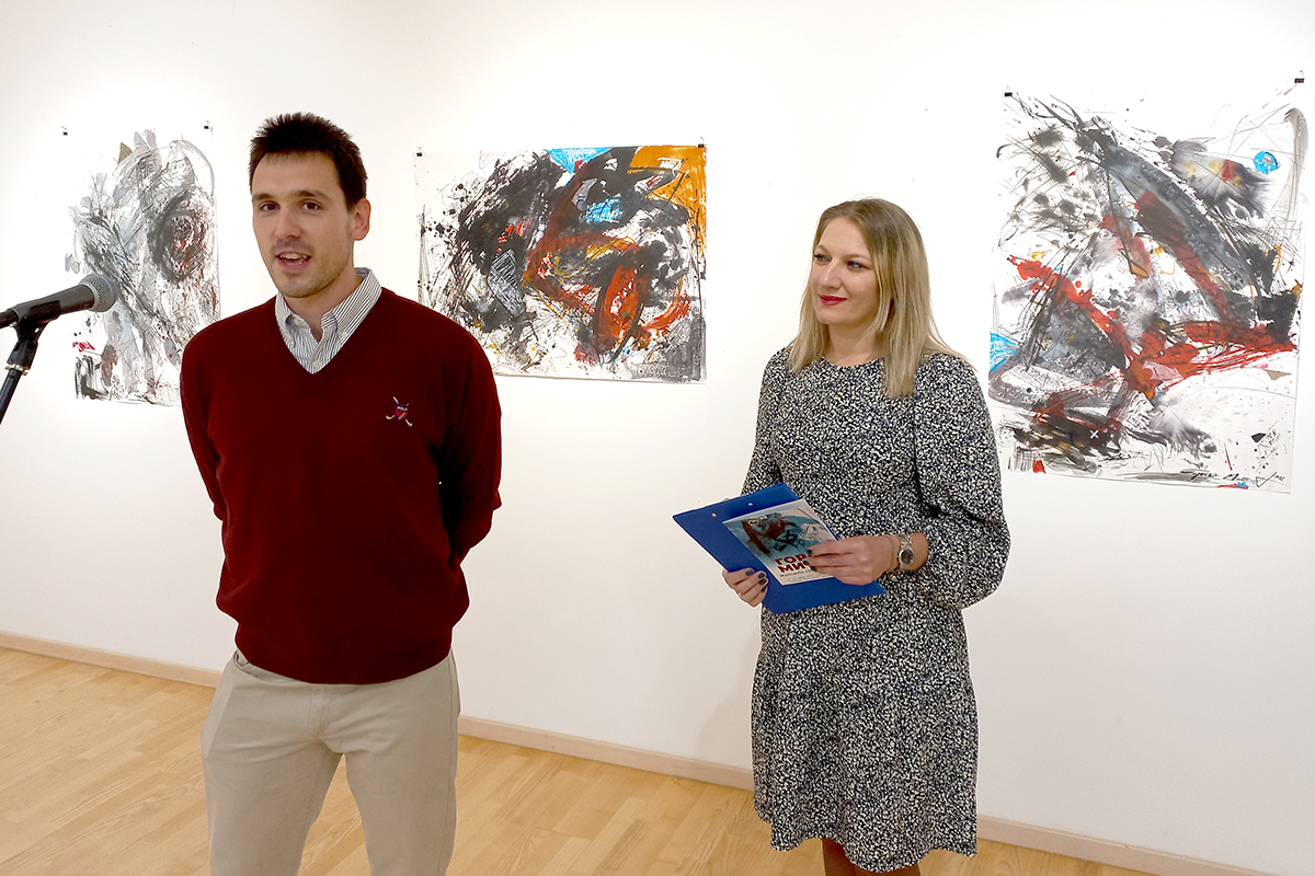 U Kulturnom centru ovorena izložba slika i crteža Gorana Mitića