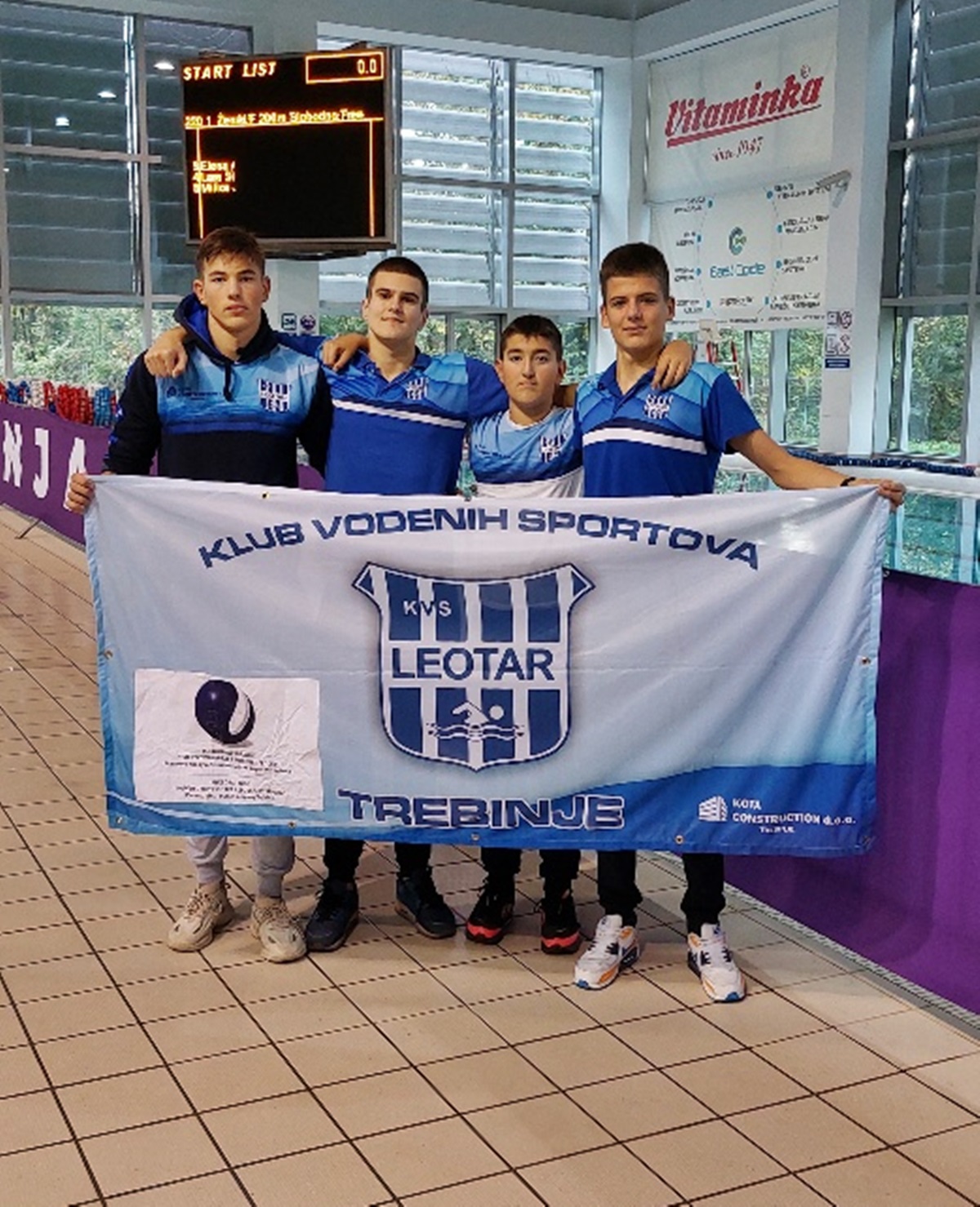 Пливачи Kлуба водених спортова 