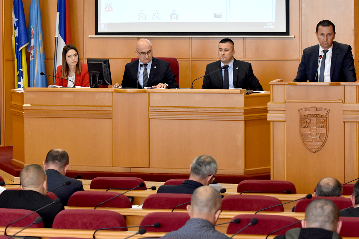 Усвојен Нацрт буџета Града Требиња за 2023. годину у износу од 39.509.287 КМ