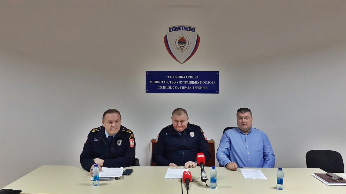 ПУ Требиње: Стање безбједности задовољавајуће
