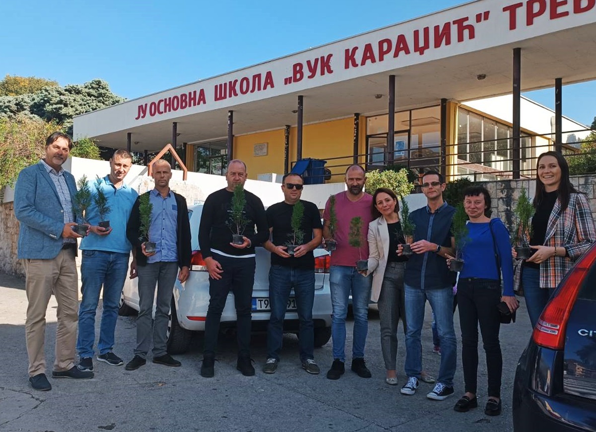 „ЦОРИЕ“: Поводом Свјетског дана климатских промјена саднице за херцеговачке школе
