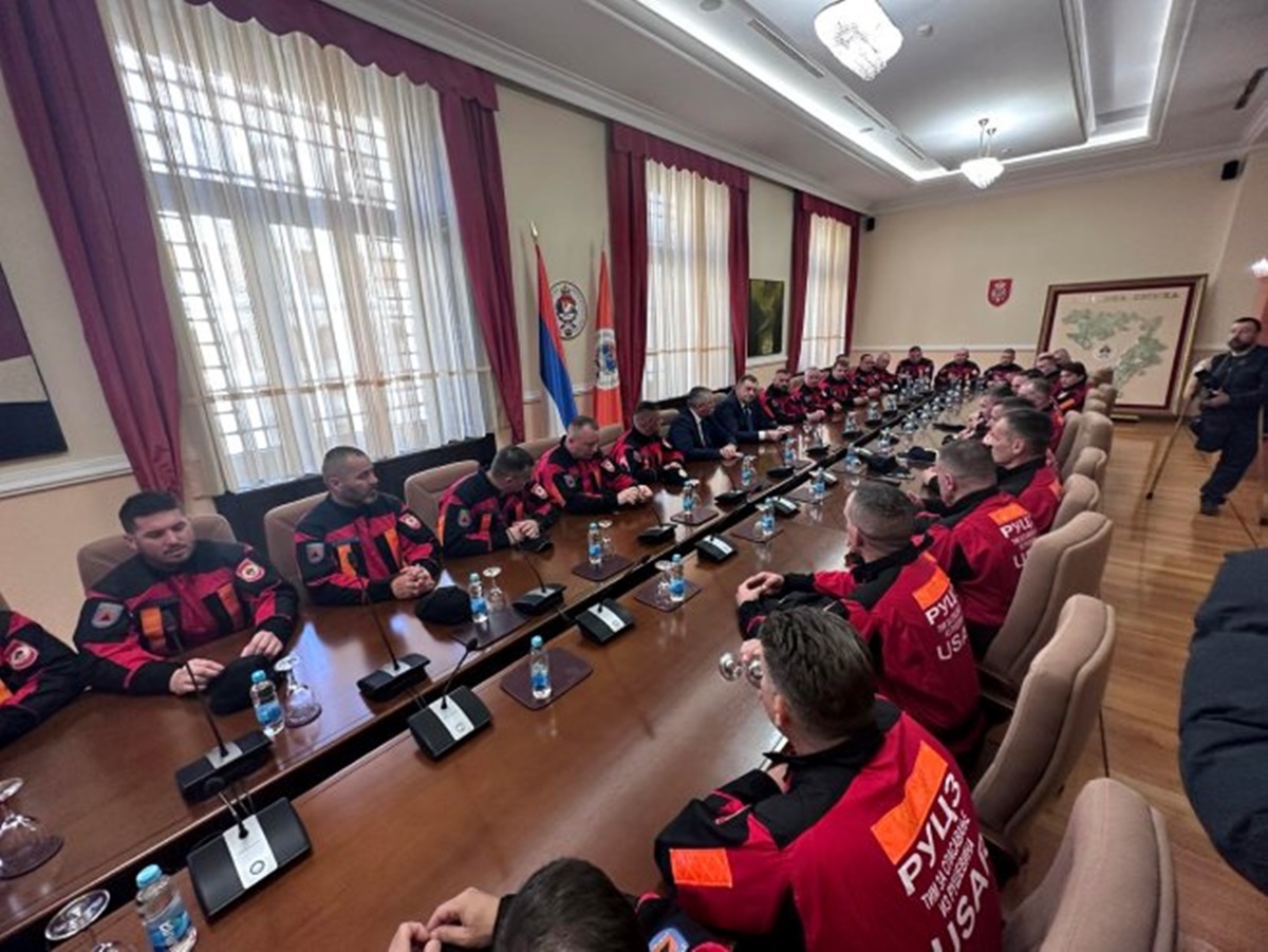 Свечани пријем за припаднике Специјалистичког тима за спасавање; Додик: Ви сте понос Српске