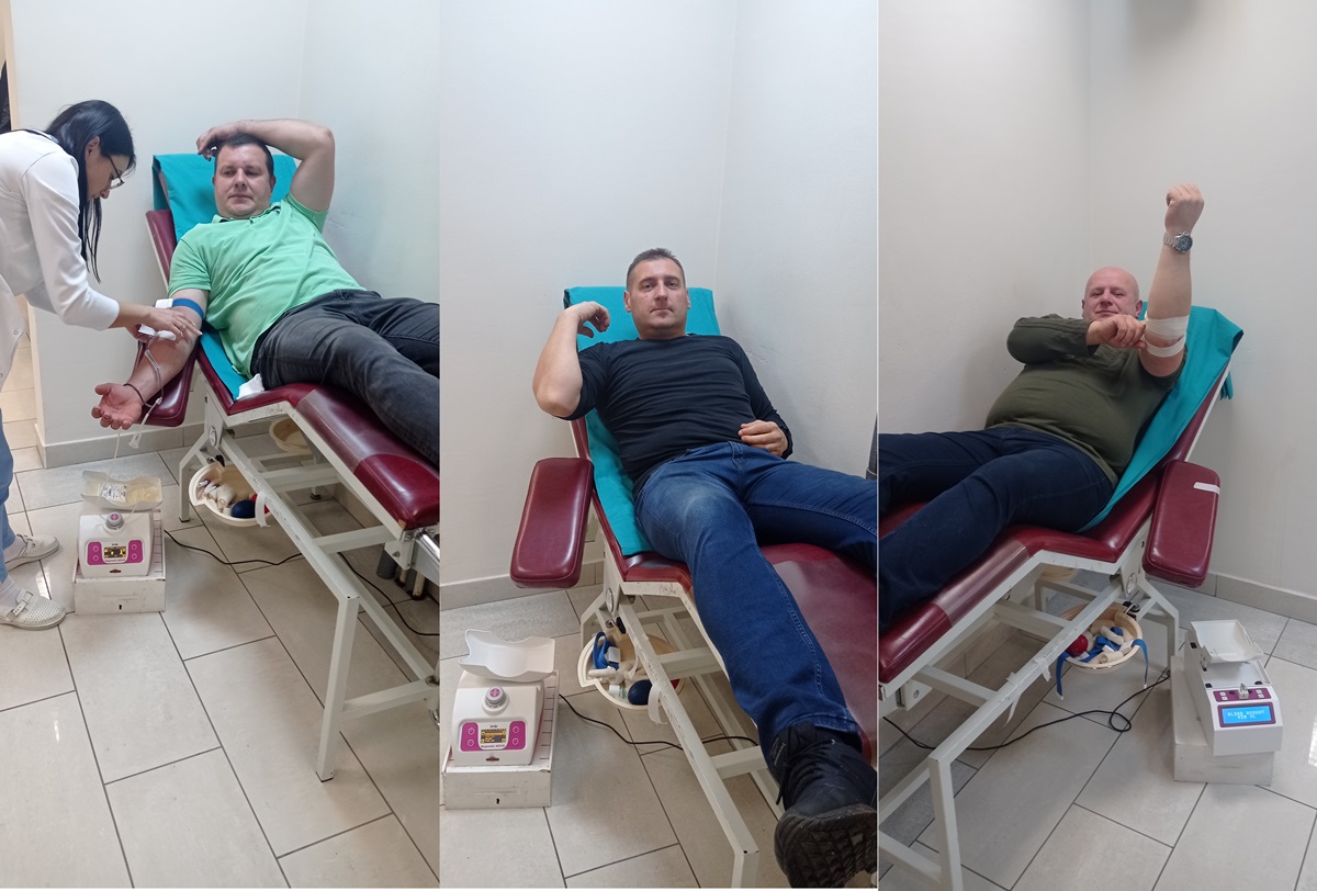 Крв даровали радници агенције „Sector security“