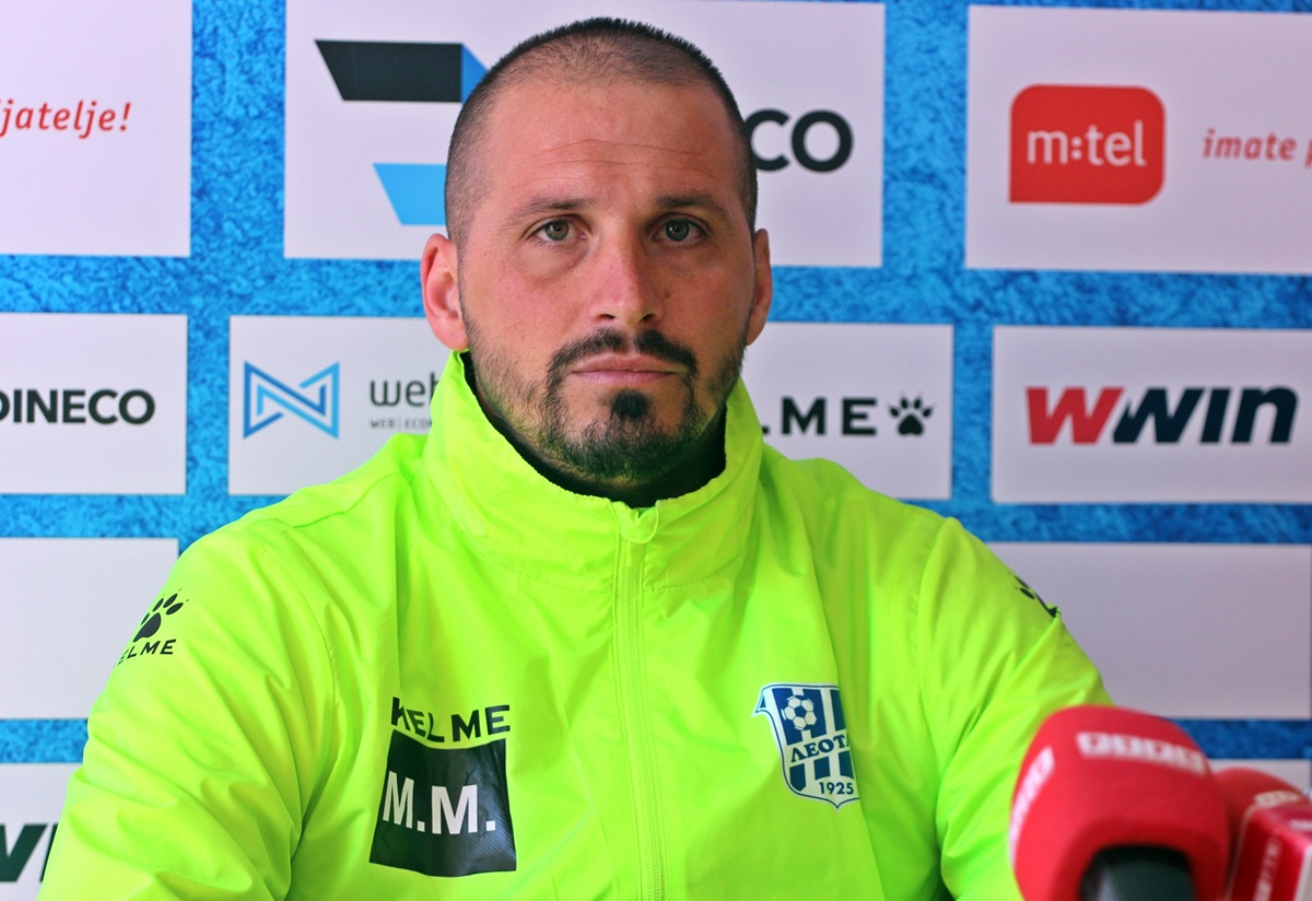 Maksimović: Treba da izađemo na stadion muški i da se borimo kako to zna Leotar