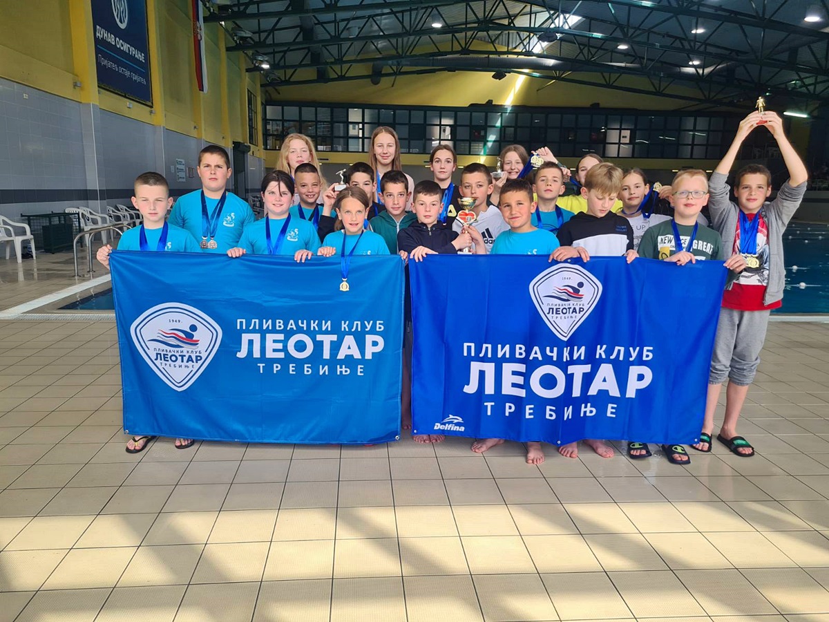 Trebinjski plivači osvojili 41 medalju na takmičenju u Užicu