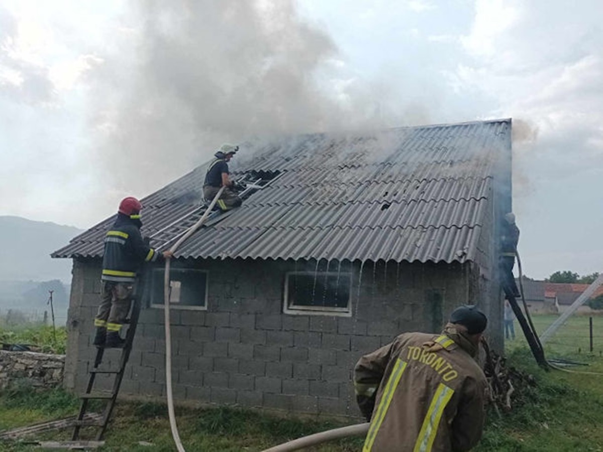 Гацко: Олујно невријеме изазвало велику штету