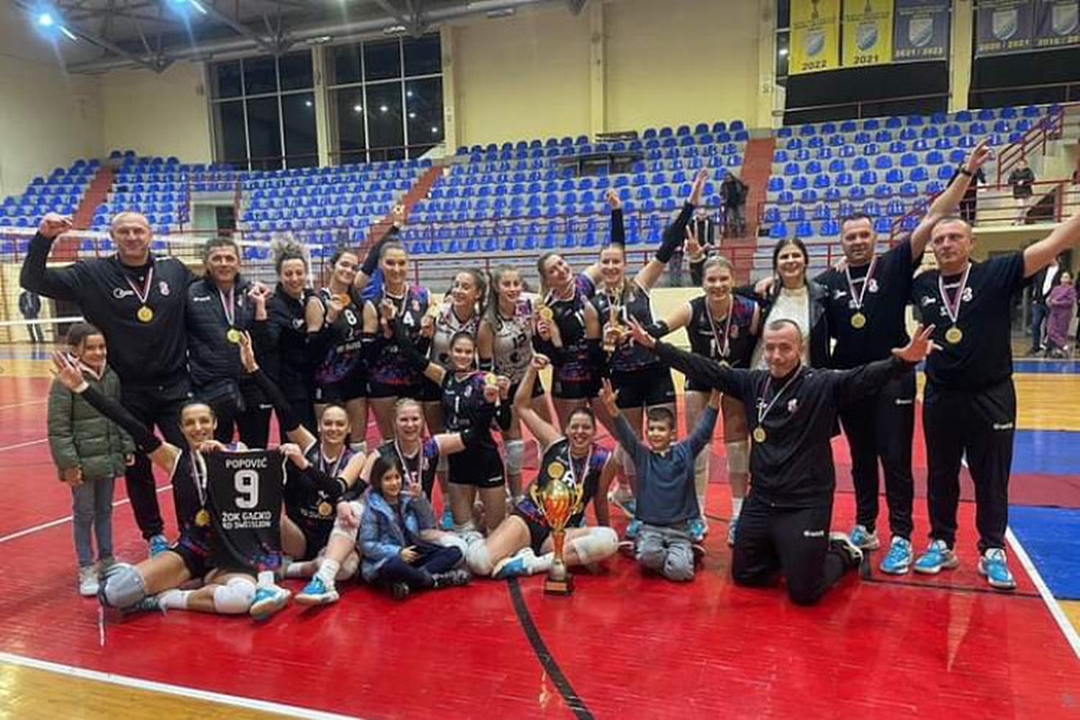 Одбојкашице Гацка након 23 године освојиле Куп Републике Српске