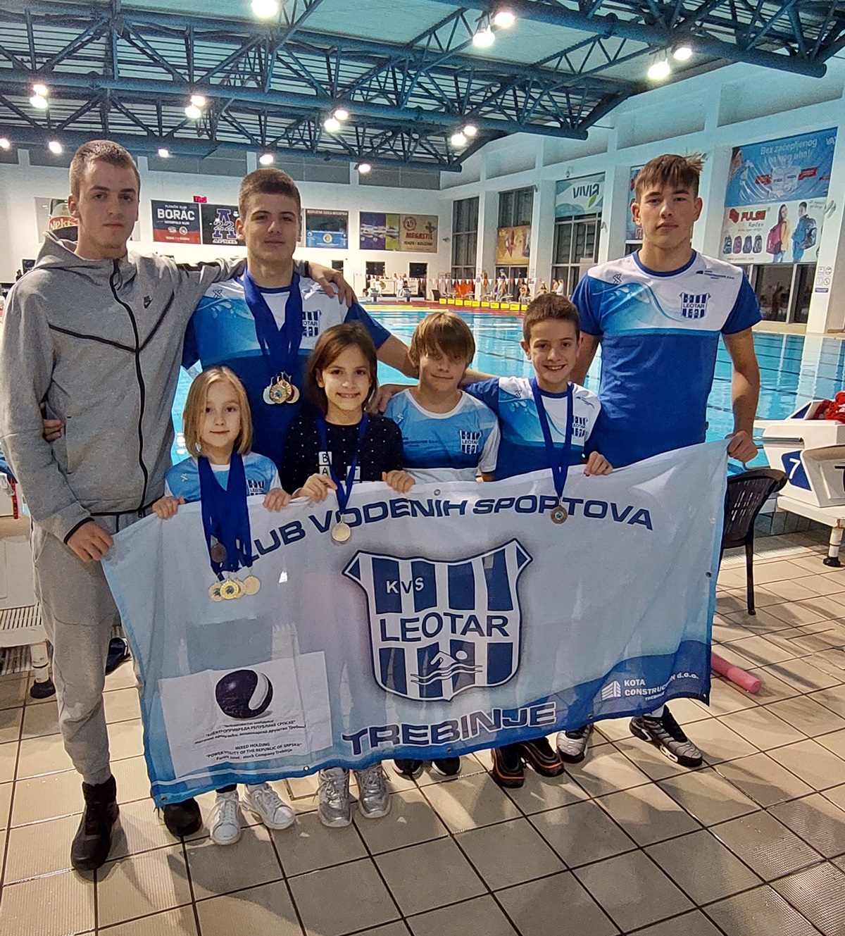 Пливачи КВС „Леотар“ освојили 12 медаља на такмичењу у Бањалуци