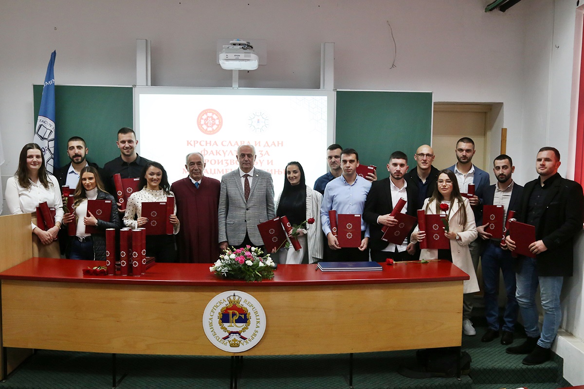 Факултет за производњу и менаџмент прославио дан и крсну славу факултета: Најављен нови смјер и трећи циклус студија (ФОТО)