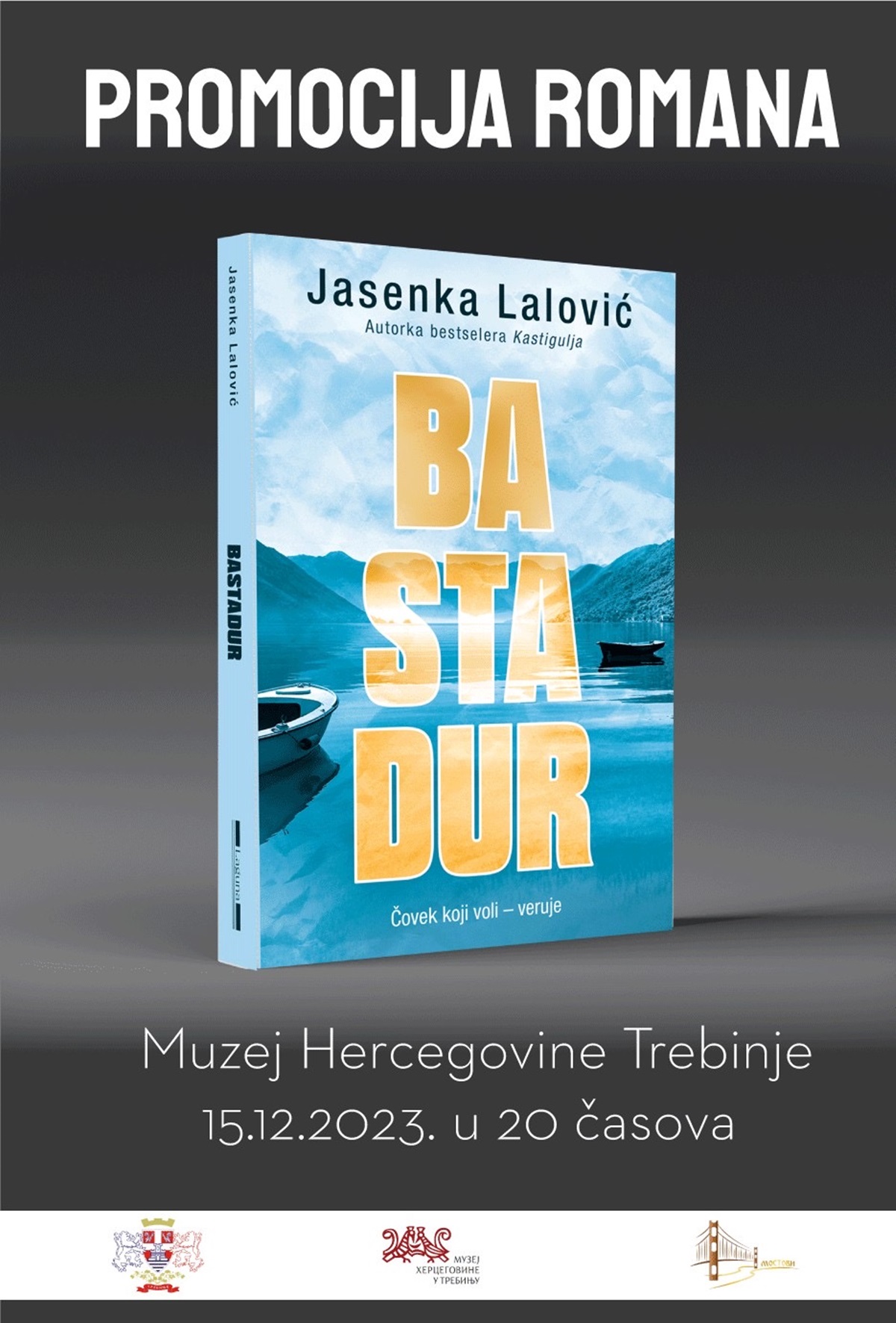 Muzej Hercegovine: Sutra promocija knjige „Bastadur“