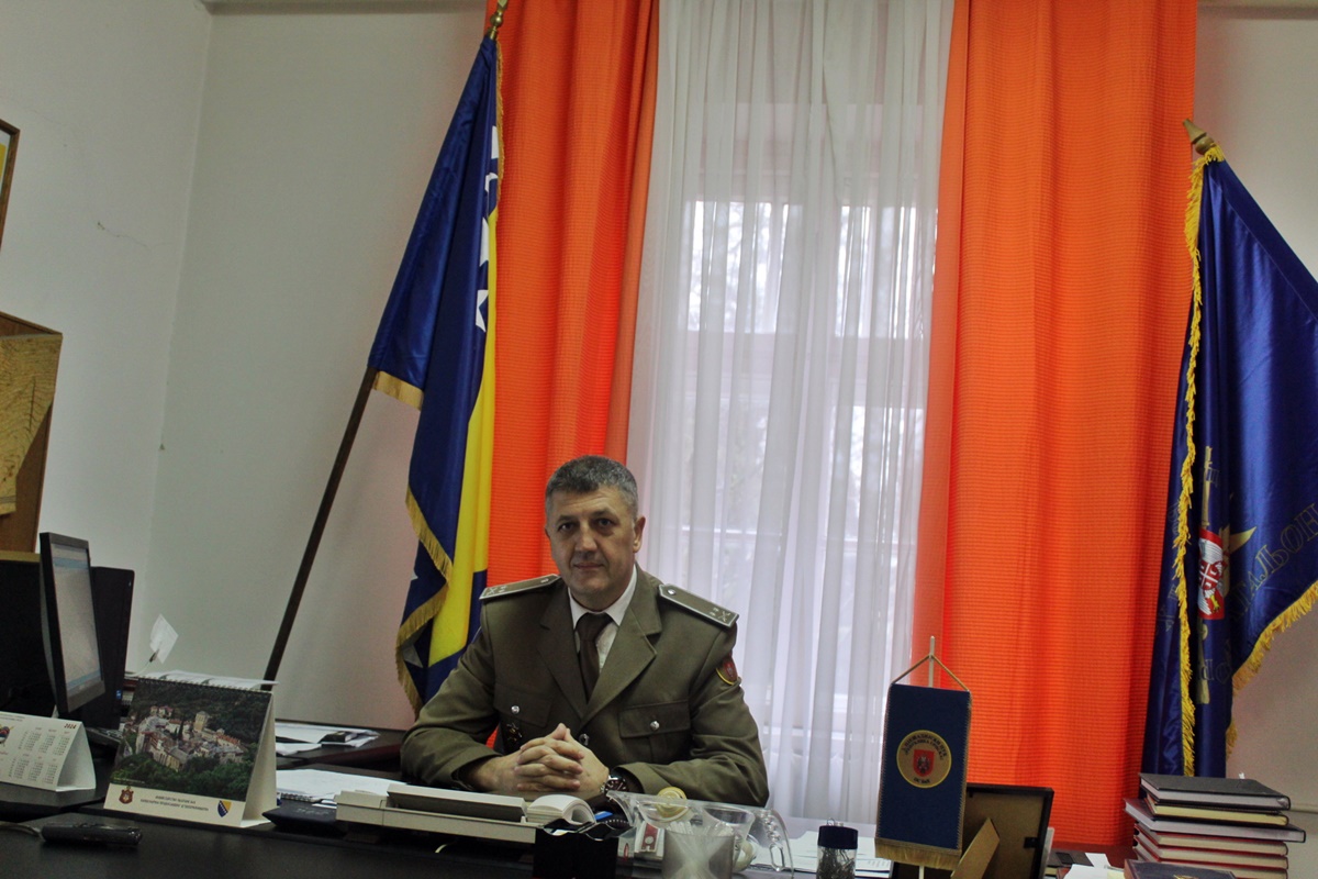 Припадници Другог пјешадијског батаљона касарне 