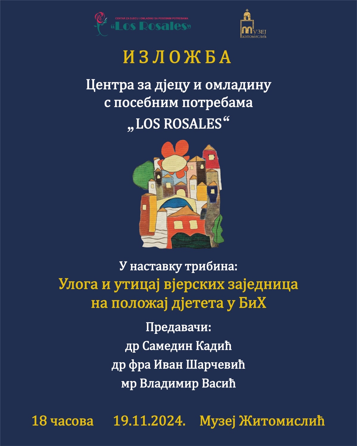 У Музеју Житомислић вечерас изложба и трибина поводом Дана дјетета