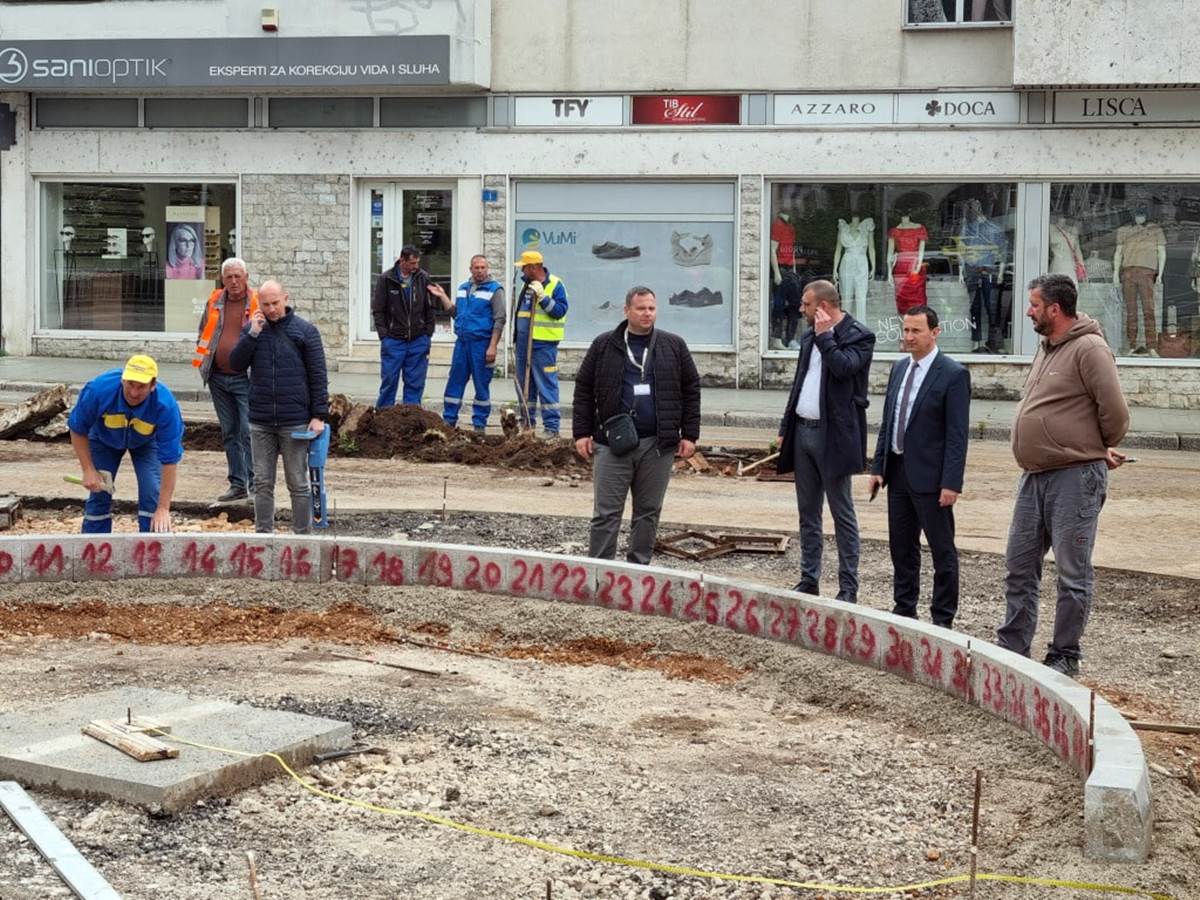 Изградња кружног тока код Каменог моста тече планираном динамиком