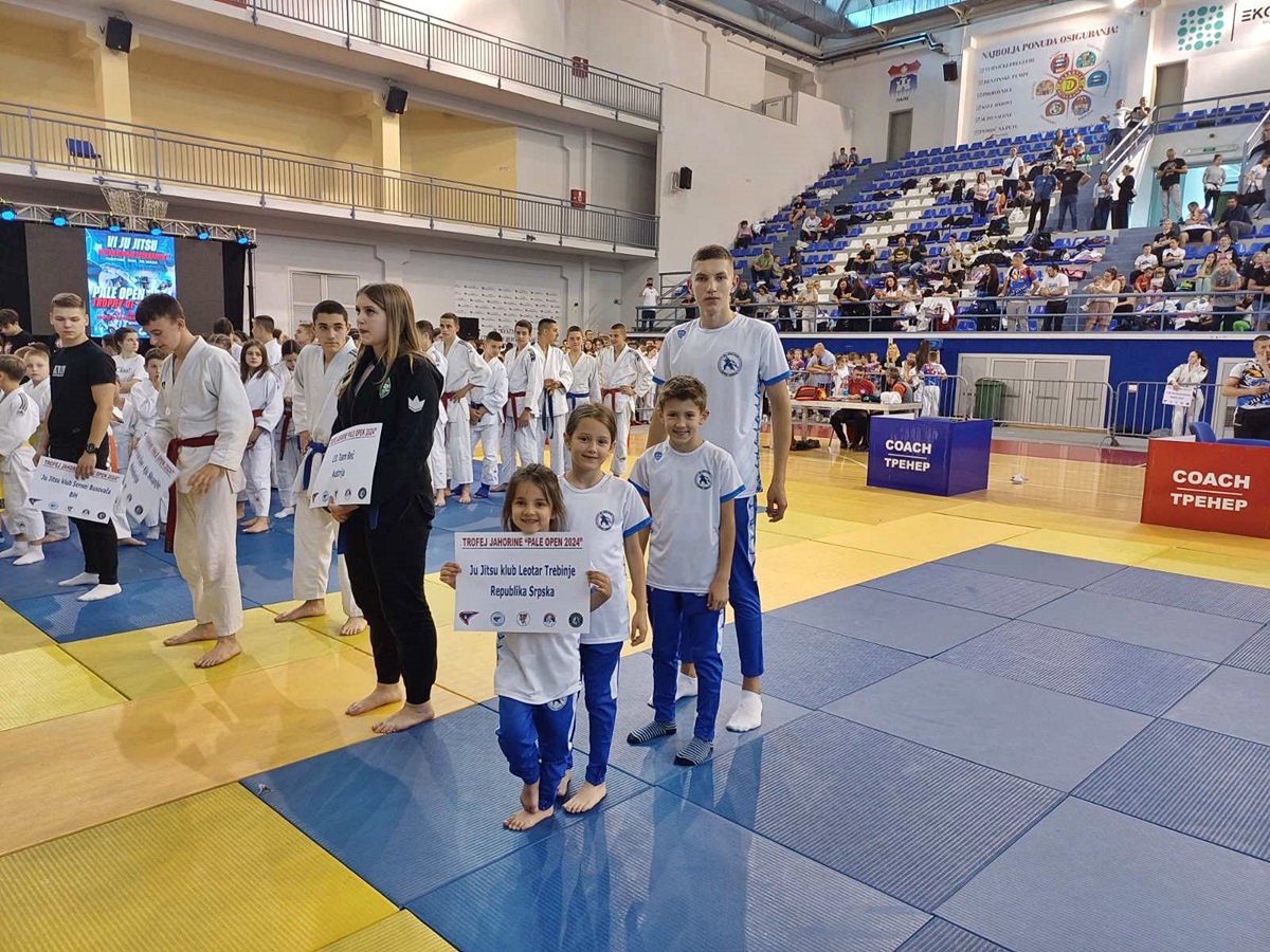 Сребро и бронза за чланове требињског Џију џица клуба „Леотар“
