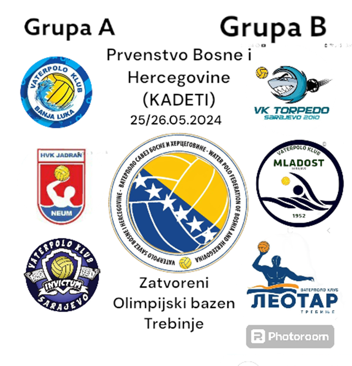 Квалификациони турнир за „final four“ кадетског државног првенства у ватерполу