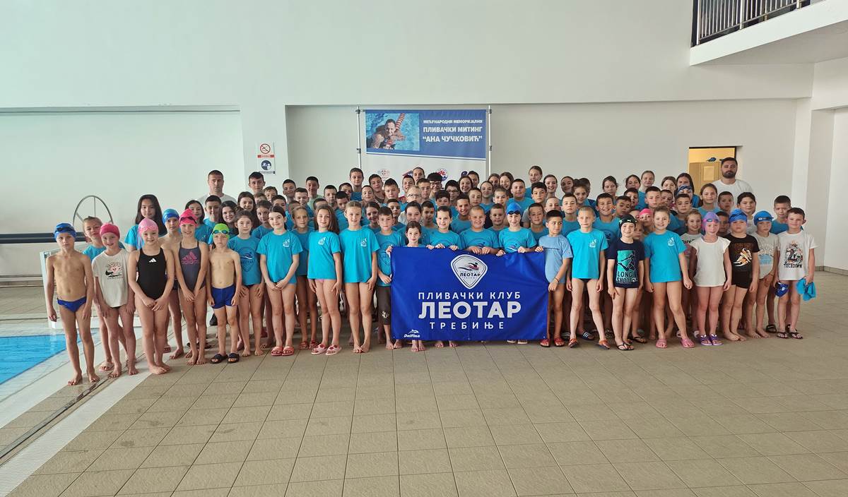 Пливачима Леотара пехар за екипно прво мјесто и осамдесет пет медаља на митингу „Ана Чучковић“