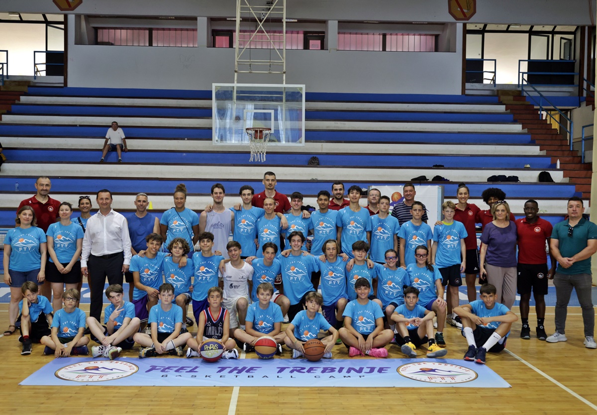Prvi košarkaški kamp „Feel the Trebinje“ opravdao očekivanja