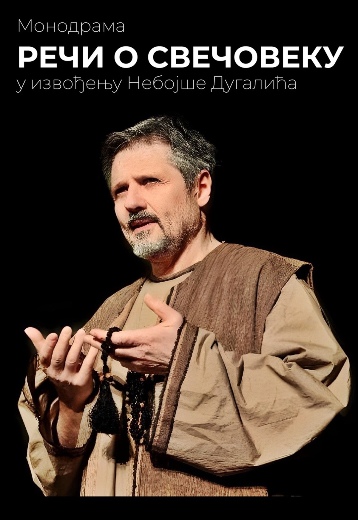 Monodrama „Reči o Svečoveku“ sa humanitarnim predznakom (AUDIO)