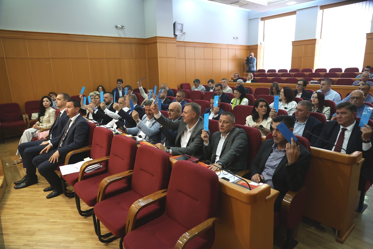 Прихваћен извјештај о остваривању програма рада Скупштине града Требиња