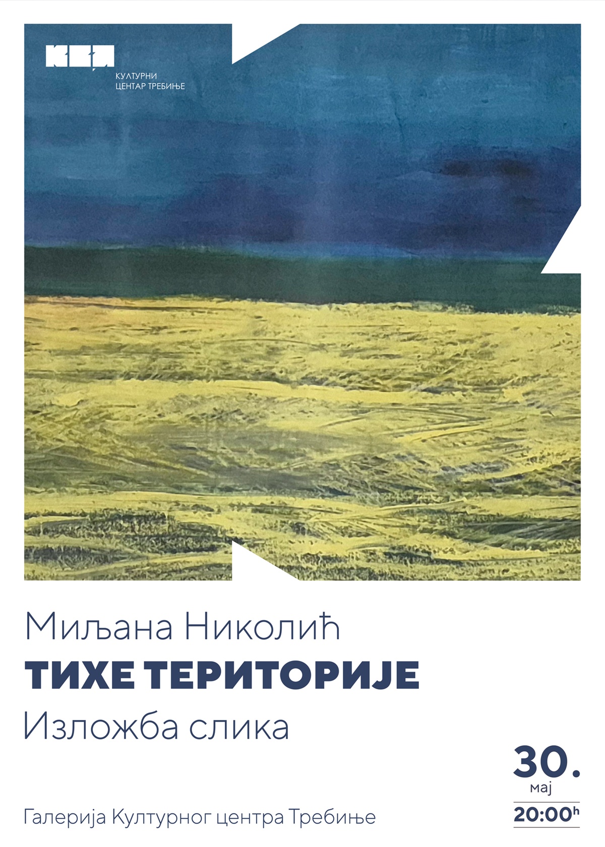 Изложба слика “Тихе територије” Миљане Николић