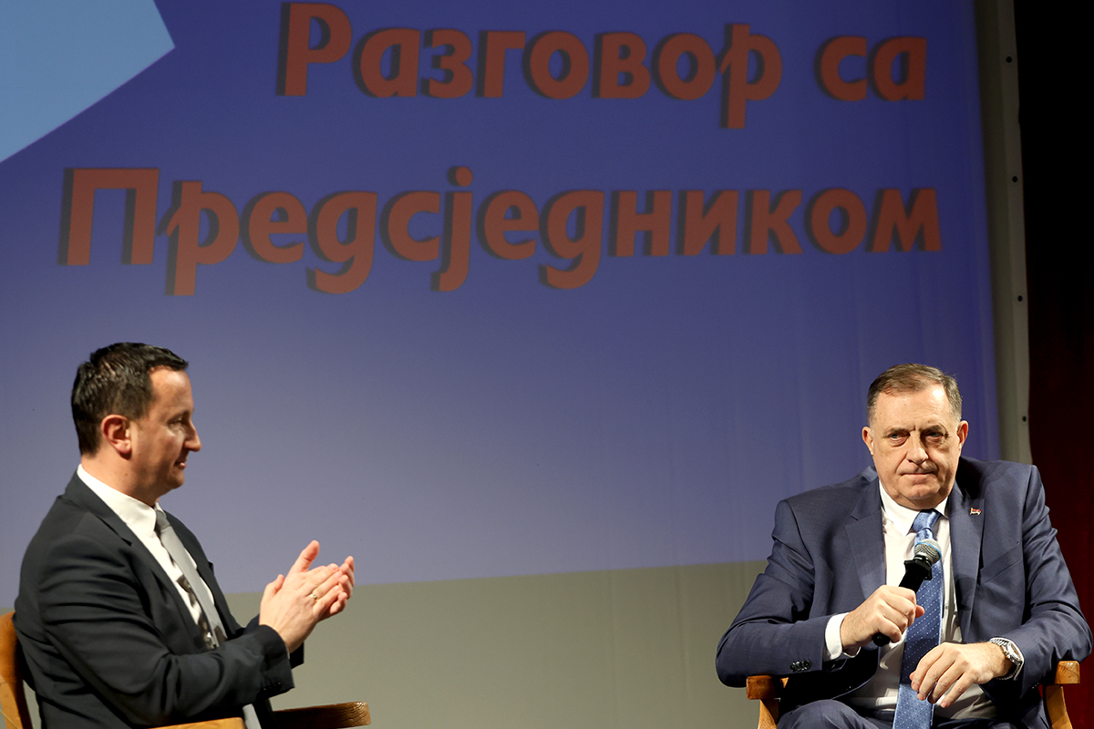 Додик разговарао са Требињцима: Република Српска стабилна и мирна
