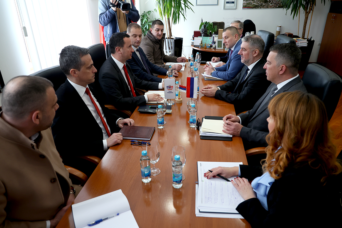 Министар Шеранић у радној посјети Требињу