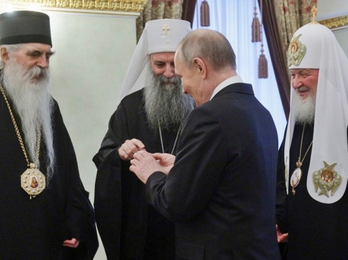 Патријарх Порфирије: Захвалност Путину за подршку Русије по питању Космета и Републике Српске