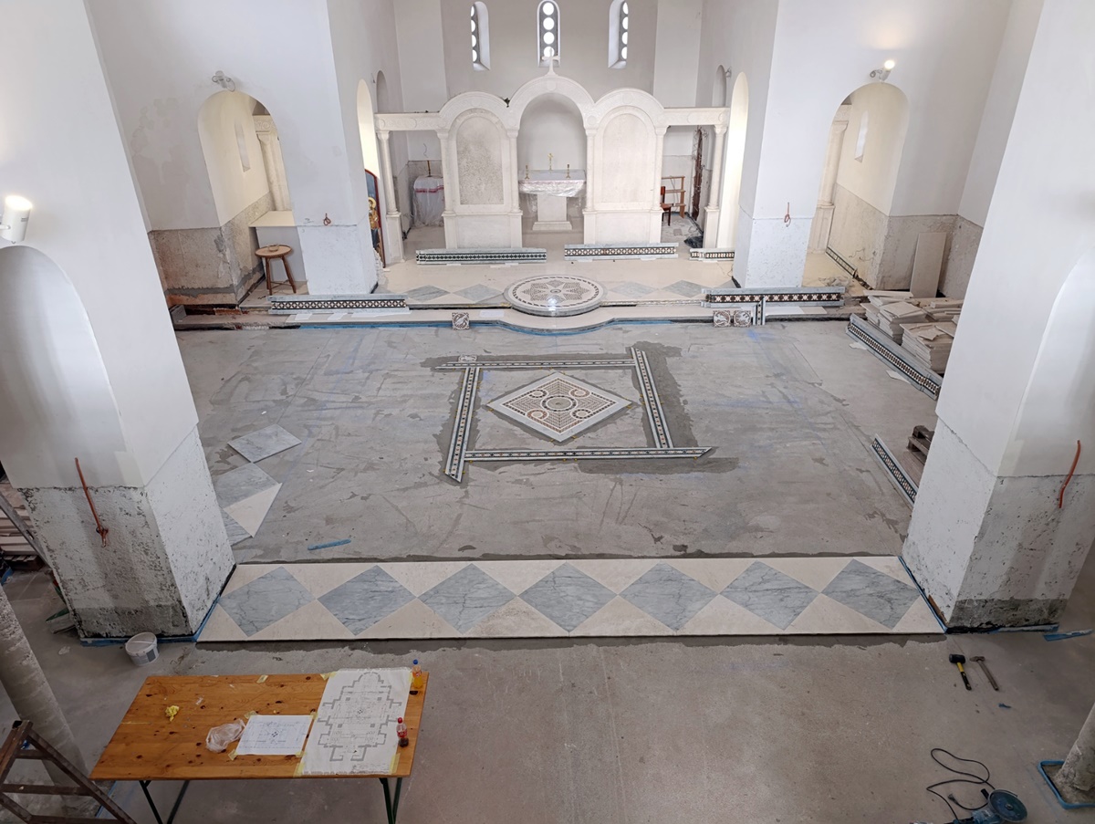 У току радови на завршетку Храма Свете Тројице