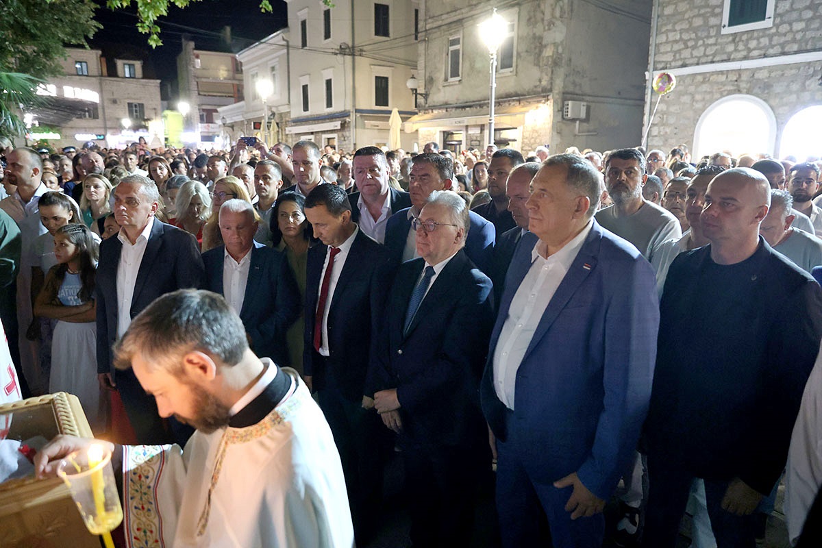 Додик на свечаном обиљежавању Светог Преображења у Требињу: Радост, заједништво и традиција