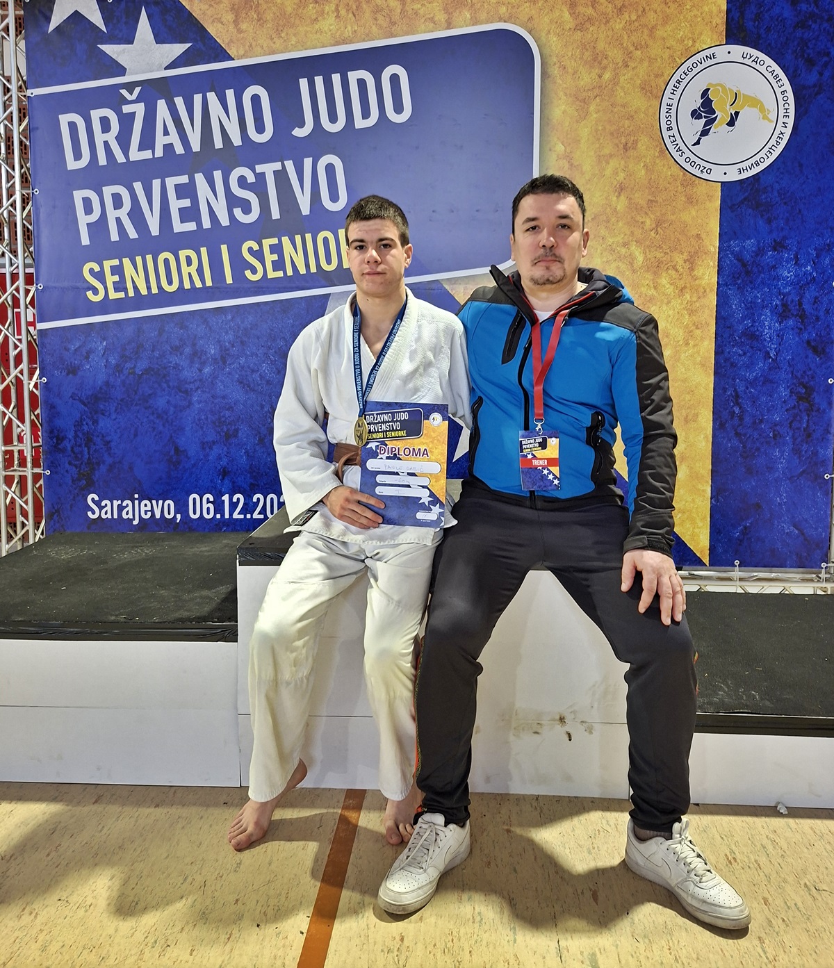 Džudista Pavle Dabić prvak BiH u seniorskoj konkurenciji