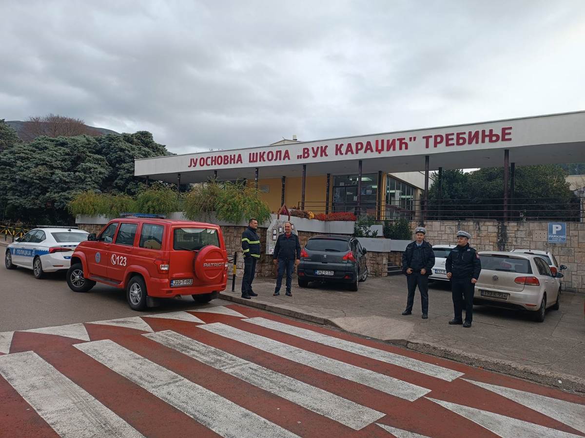 Лажне дојаве о бомбама у требињским школама, противдиверзионим прегледом потврђена безбједност