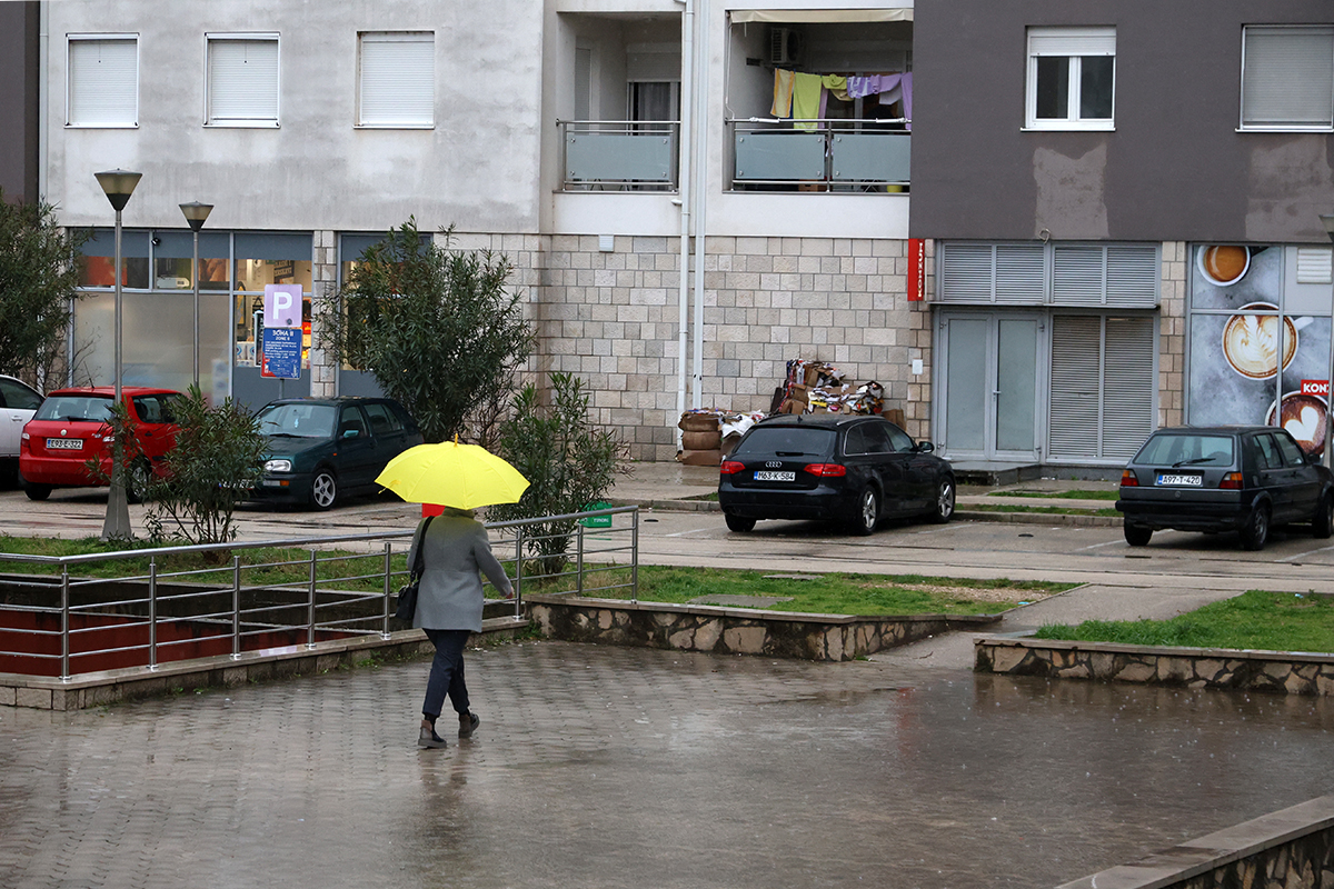 U Trebinju palo 55 litara kiše, nestabilno do nedjelje