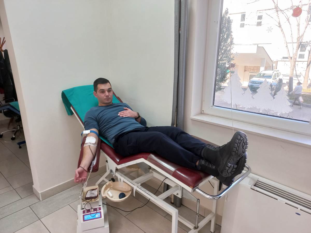 Kрв даровали чланови Актива ДДK „Kазнено - поправни завод“ Требиње