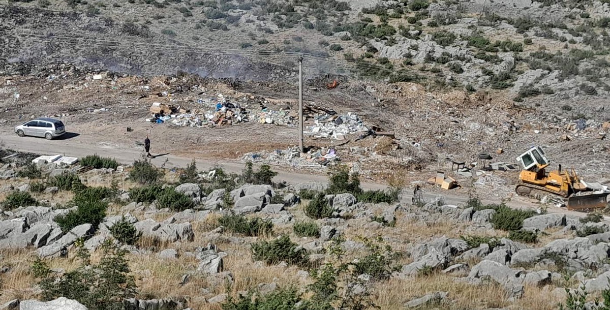 Локализован пожар на депонији Ободина