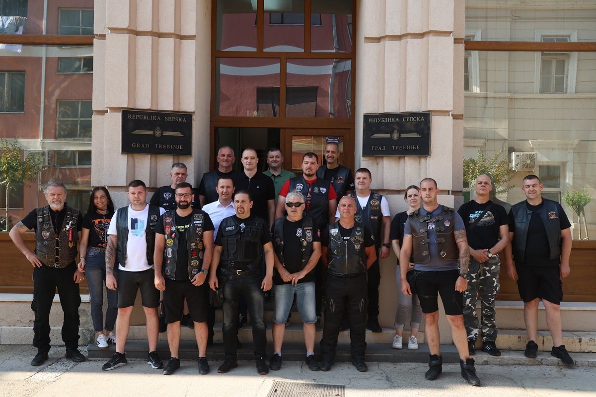Градоначелник Требиња организовао пријем за бајкере поводом најбројније моторијаде до сада
