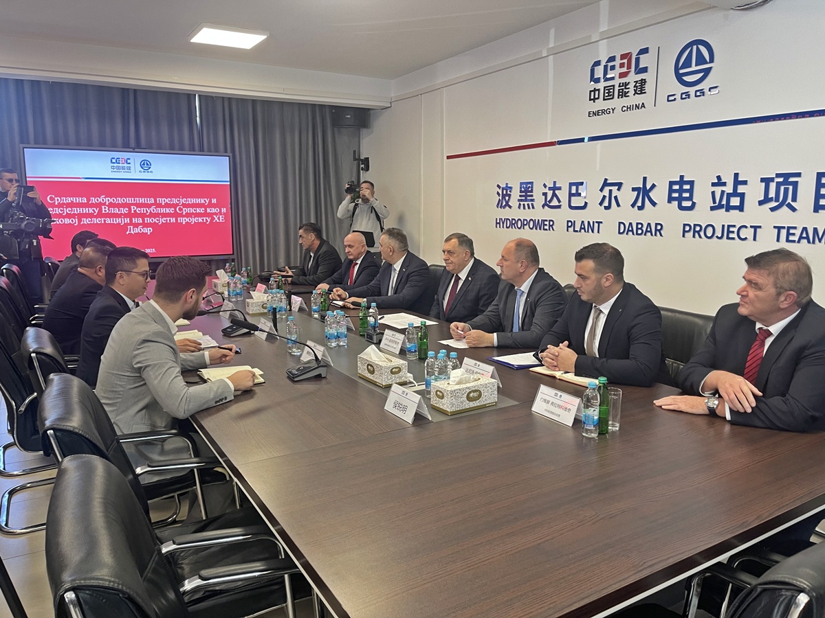 Обиљежавање завршетка пробоја доводног тунела ХЕ Дабар (ФОТО, ВИДЕО)