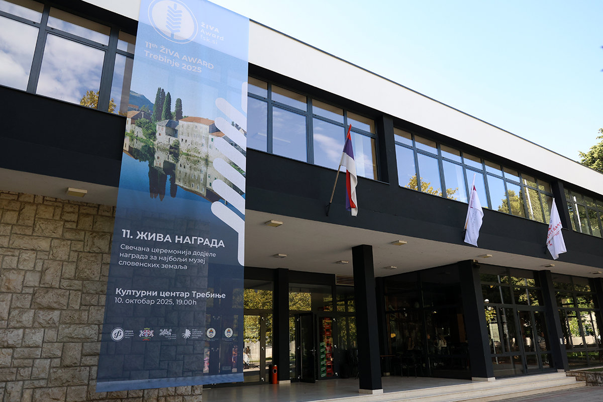 Манифестација “Награда Жива 2025”: Вечерас додјела признања за најбољи музеј и културно насљеђе словенских земаља