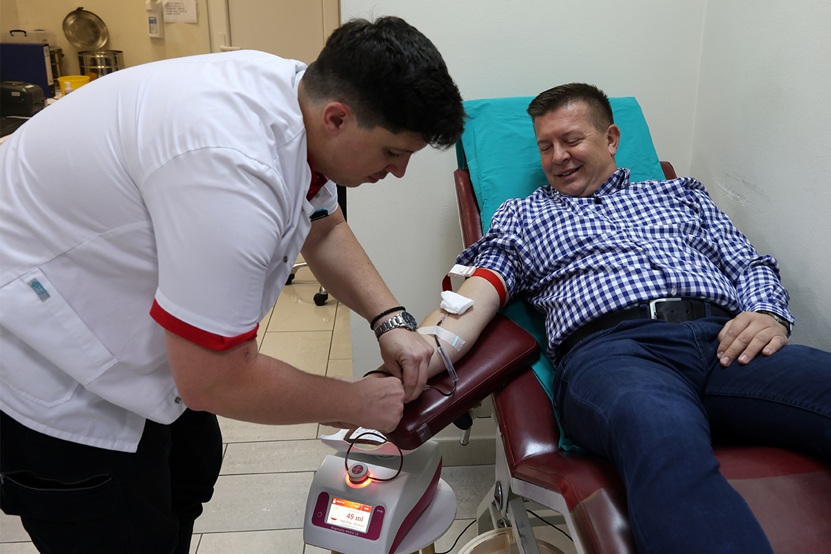 Radnici Gradske uprave daruju krv