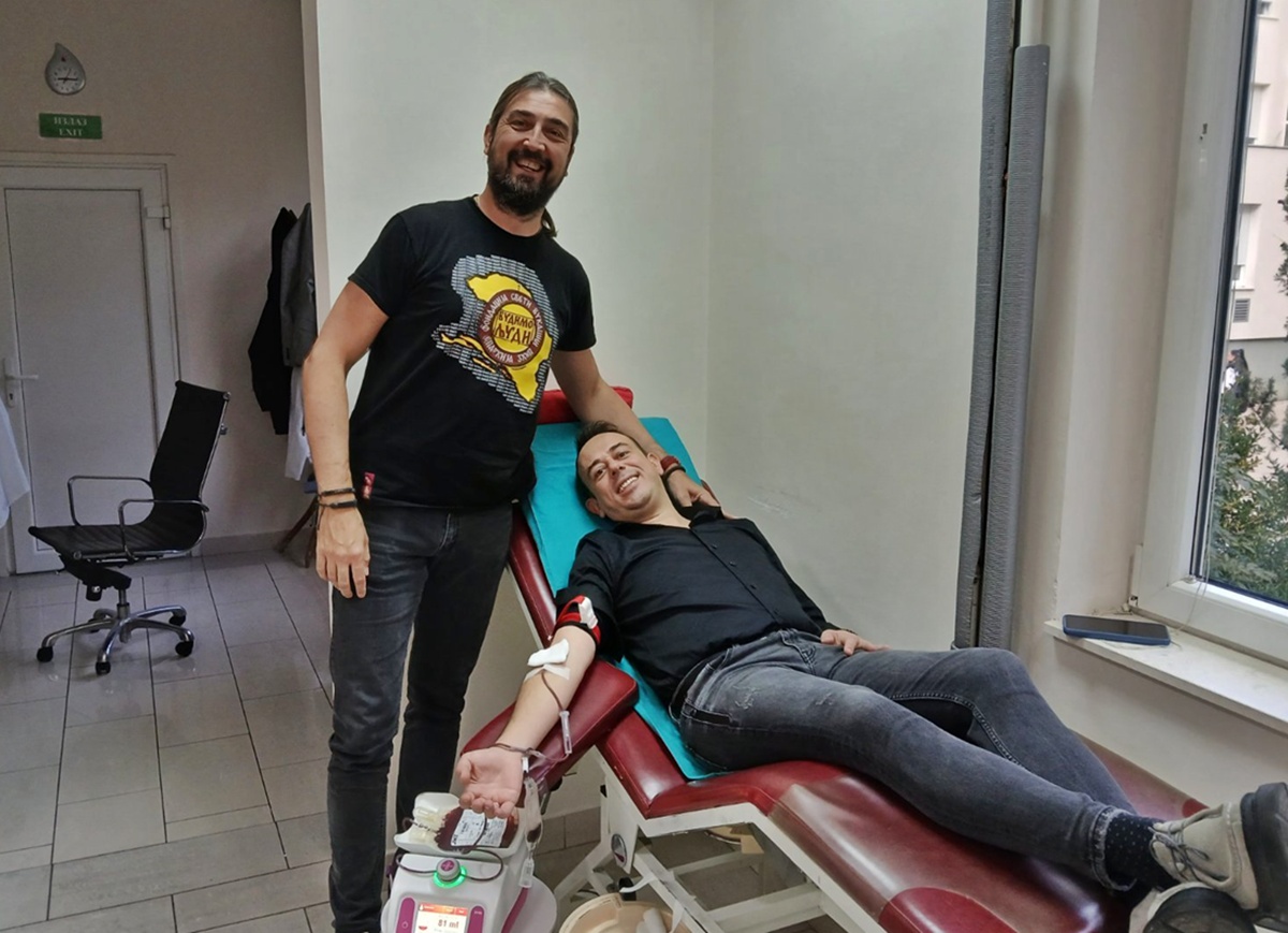 Медијски радници даривали крв