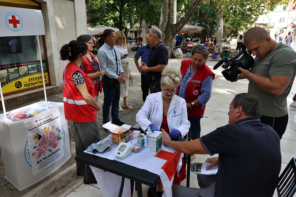 Crveni krst Trebinje obilježava Nedjelju borbe protiv tuberkuloze