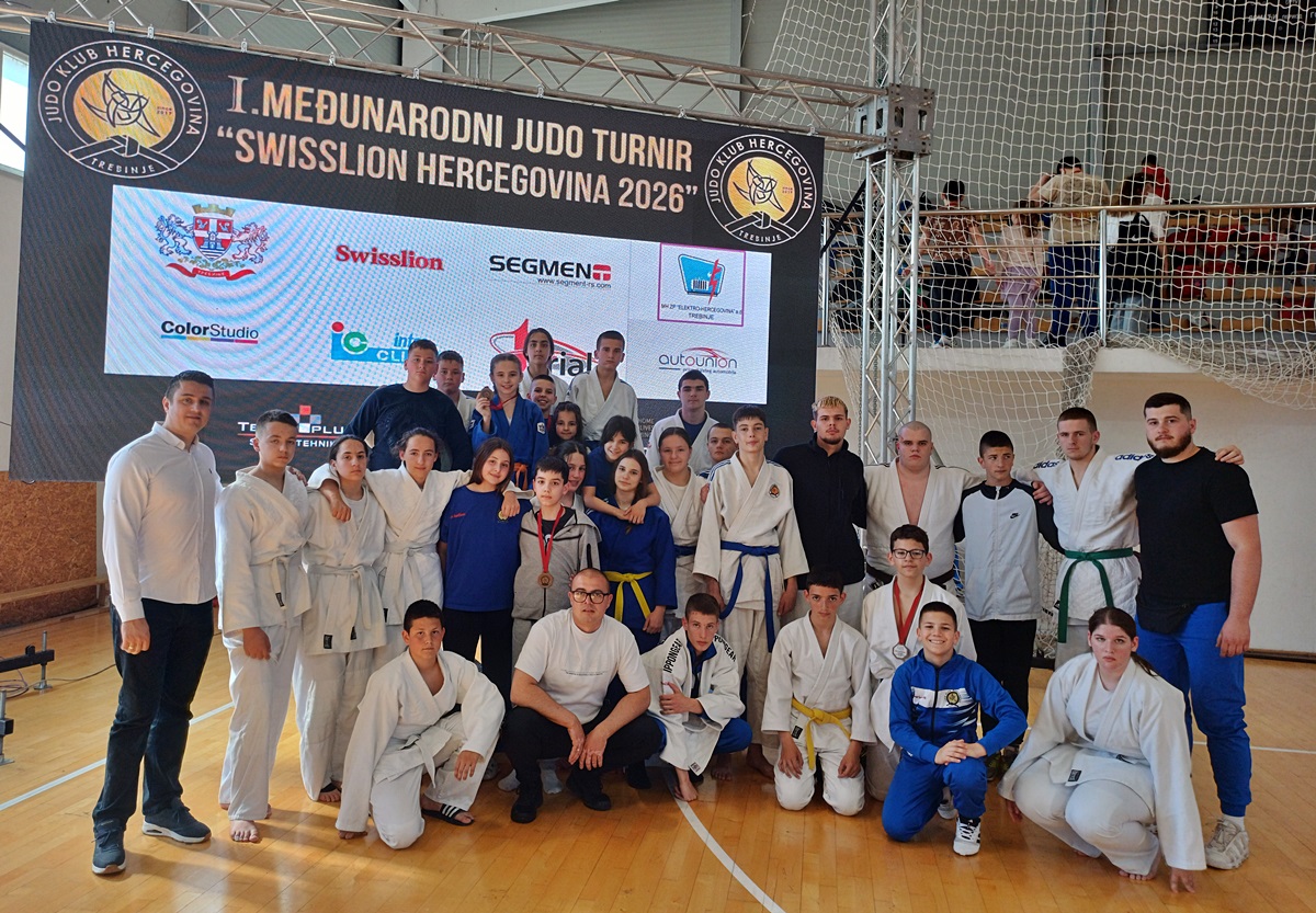 Први међународни турнир Џудо клуба „Херцеговина“ окупио више од 300 такмичара