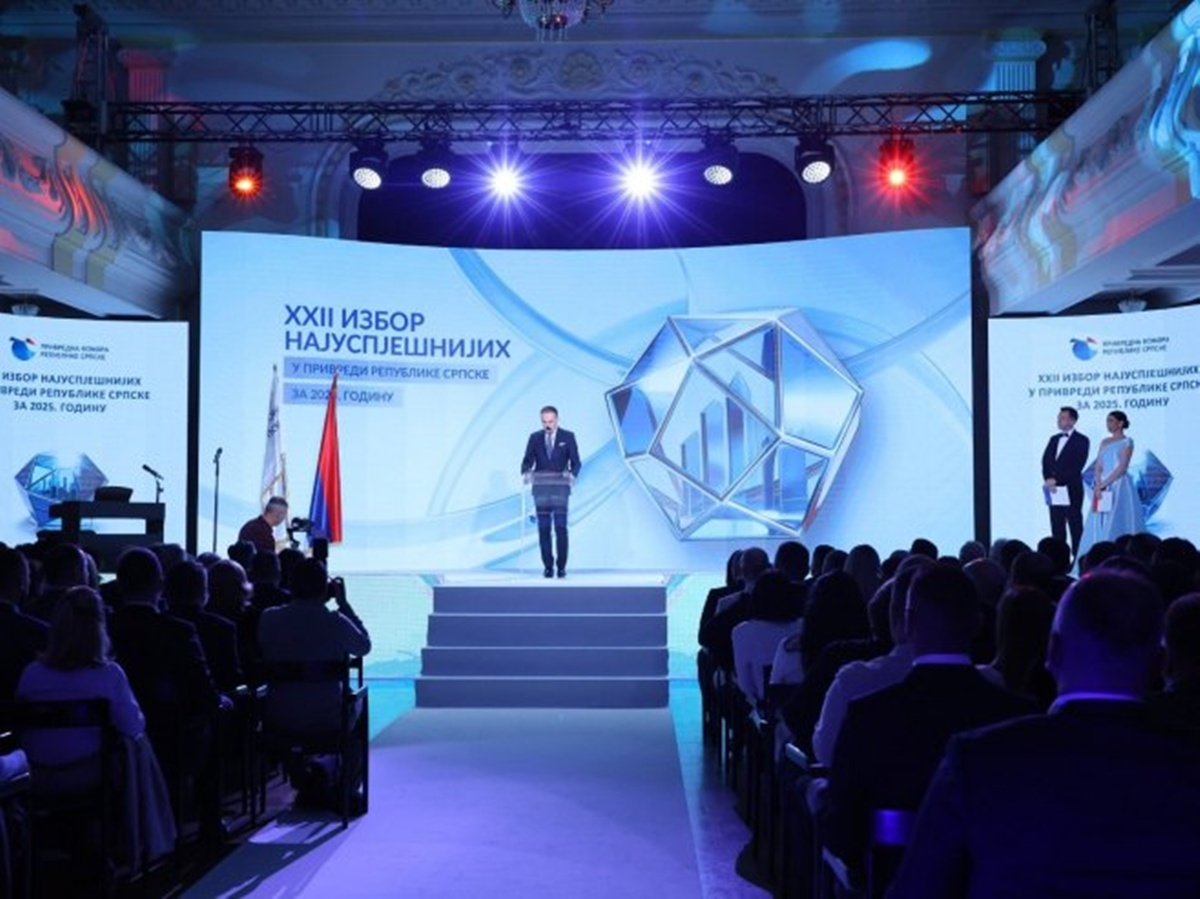 Избор најуспјешнијих у привреди РС за 2025. годину: 