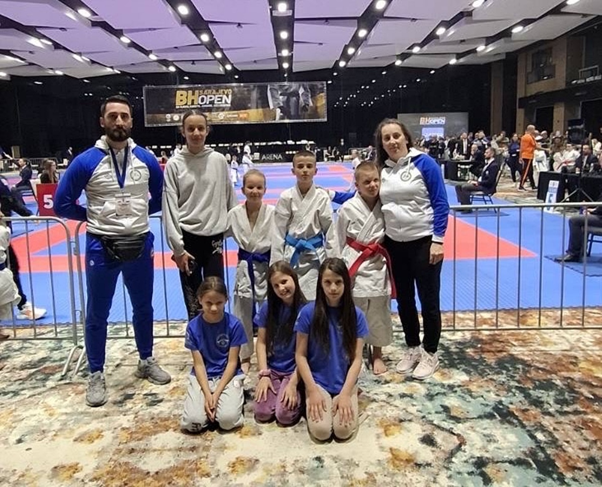 Чланови Карате клуба „Требиње+“ учествовали на турниру у Сарајеву