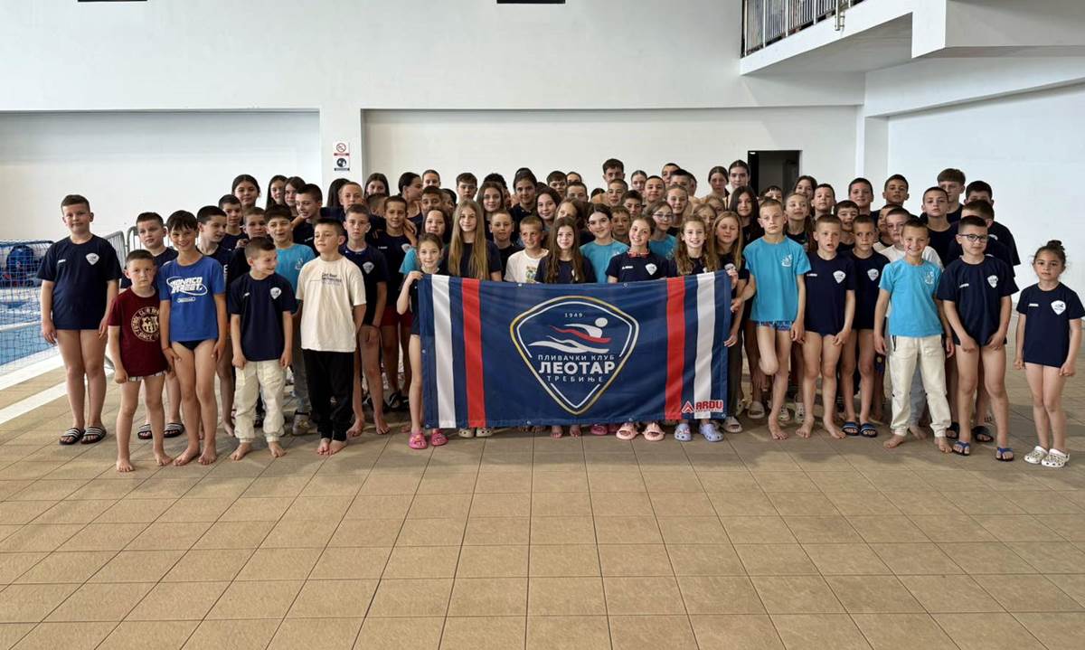 Пливачима Леотара пехар за прво мјесто екипно и седамдесет двије медаље