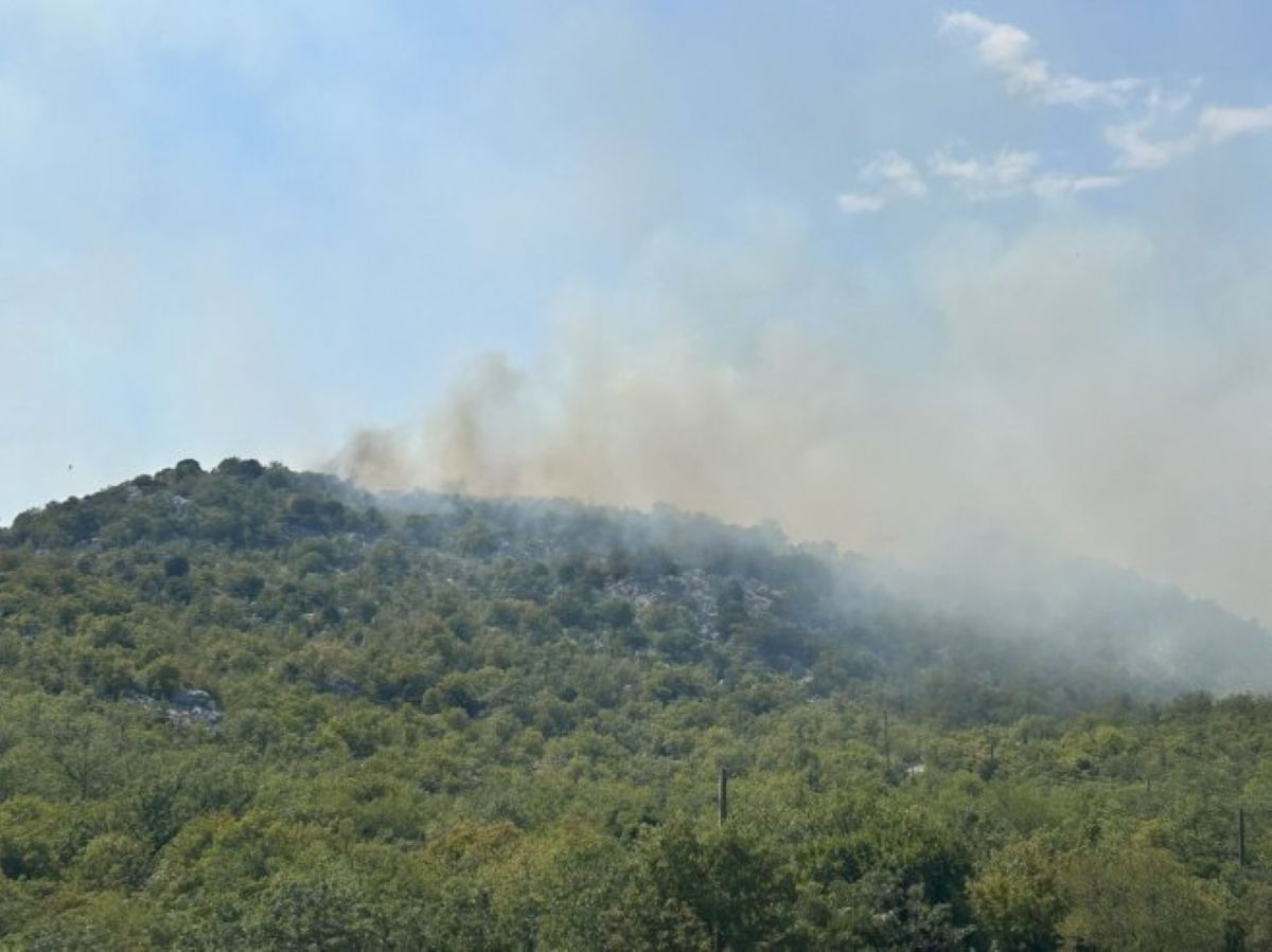 Пожари на више локација код Требиња; Објекти за сад нису угрожени